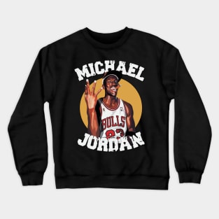 Michael Jordan Aesthetic Tribute 〶 Crewneck Sweatshirt